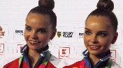 Russian twins see double success