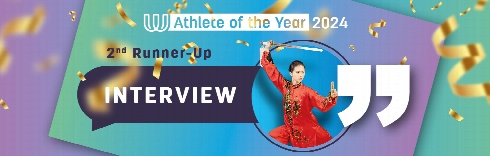 Wushu icon Xin Tong celebrated in The World Games Athlete of the Year race