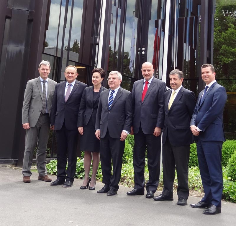 TWG2017-Delegation-of-Poland-met-with-IOC-President-Bach-in-Lausanne