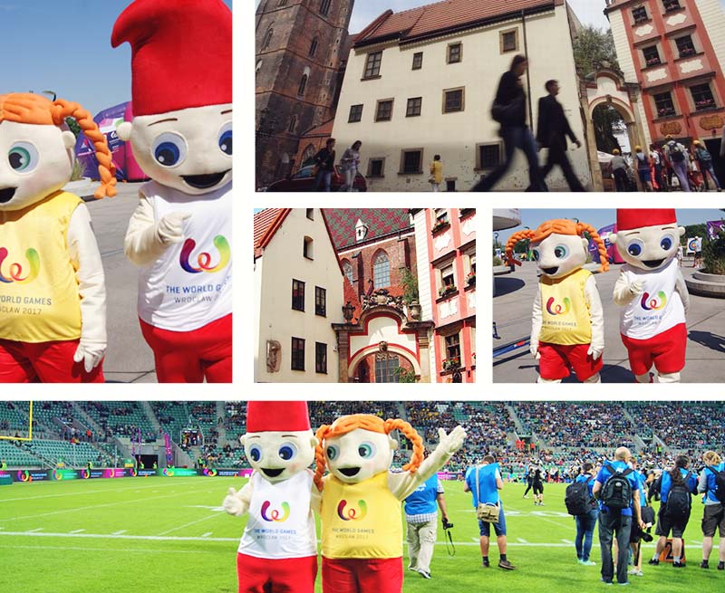 mascots of TWG2017 Wroclaw 2